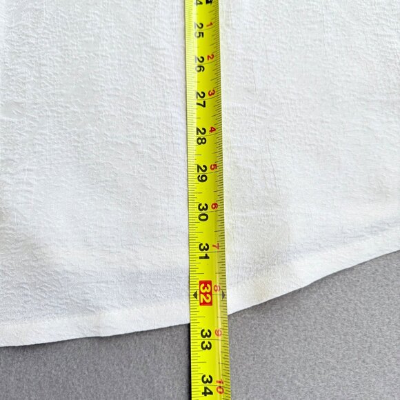 Liz Claiborne Women's Pullover 3/4 Sleeve Cream Blouse Plus Size 3X NWT - Picture 12 of 12